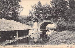 CPA France - Haut De Seine - Antony - Le Lavoir Et Le Pont Du Chemin De Fer - N. D. Phot. - Oblitérée 1920 - Animée - Antony