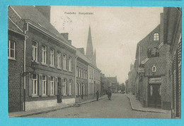 * Rumbeke - Roeselare (West Vlaanderen) * Hoogstraat, église, Straatzicht, Animée, Gareelmaker, Zeldzaam, Unique - Roeselare