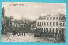 * Roeselare - Roulers (West Vlaanderen) * (Nels, A. Deraedt - Verhoye, Nr 12) Statieplaats, Place De La Gare, Guerre - Roeselare