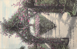 CPA France - Seine St Denis - Roseraie De L'Hay - Entrée Du Jardins Des Collections - Colorisée - Fleurs - Rose - Banc - Autres & Non Classés