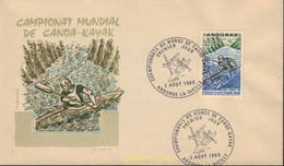 376067 MNH ANDORRA. Admón Francesa 1969 CAMPEONATOS DEL MUNDO DE CANOA-KAYAK EN BOURG-SAN MAURICIO - Sammlungen
