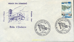 686458 MNH ANDORRA. Admón Francesa 1966 DEPORTES DE INVIERNO - Collections