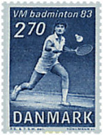 96168 MNH DINAMARCA 1983 CAMPEONATOS DEL MUNDO DE BADMINTON - Bádminton