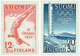65305 MNH FINLANDIA 1951 15 JUEGOS OLIMPICOS VERANO HELSINKI 1952 - Sommer 1952: Helsinki
