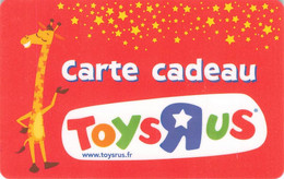 CARTE CADEAU - TOYSRUS - Autres & Non Classés