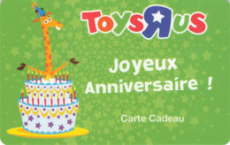 CARTE CADEAU - TOYSRUS - Other & Unclassified