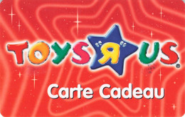 CARTE CADEAU - TOYSRUS - Otros & Sin Clasificación