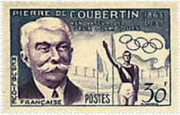 65494 MNH FRANCIA 1956 60 ANIVERSARIO DE LA RENOVACION DE LOS JUEGOS OLIMPICOS - Autres & Non Classés