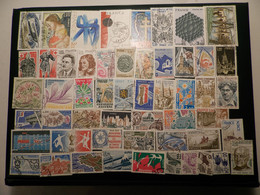 FRANCE ANNEE COMPLETE 1977 OBLITEREE SOIT 48 TIMBRES POSTE + PA 50 + PREOS 146/49 1ER CHOIX - 1970-1979