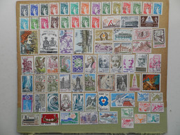 FRANCE ANNEE COMPLETE 1978 OBLITEREE SOIT 69 TIMBRES POSTE + PA 51 + PREOS 150/157 1ER CHOIX - 1970-1979