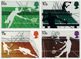 66110 MNH GRAN BRETAÑA 1977 DEPORTES DE RAQUETA - Bádminton