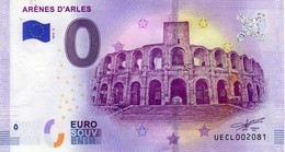 Billet Touristique Souvenir Monnaie De Paris MDP Euro Arles Arenes - Andere & Zonder Classificatie
