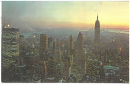 BR1391 Panorama Of The New York City Non Viaggiata - Panoramic Views