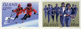 66900 MNH ISLANDIA 1983 DEPORTES - Collezioni & Lotti