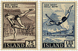 66870 MNH ISLANDIA 1955 DEPORTES - Collezioni & Lotti