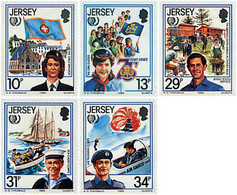 66578 MNH JERSEY 1985 AÑO INTERNACIONAL DE LA JUVENTUD - Parachutisme