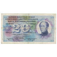 Billet, Suisse, 20 Franken, 1957, 1957-10-04, KM:46e, TB - Suiza