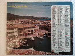 CALENDRIER//ALMANACH Des PTT De 1984 - OBERTHUR - Info Intérieur: Manque Carte Pyrénées Orientales - PERPIGNAN - Grand Format : 1981-90