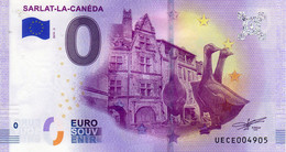Billet Touristique Souvenir Monnaie De Paris MDP Euro Sarlat La Caneda - Autres & Non Classés