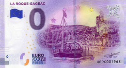 Billet Touristique Souvenir Monnaie De Paris MDP Euro La Roque Gageac - Sonstige & Ohne Zuordnung
