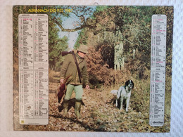 CALENDRIER//ALMANACH Des PTT De 1987 - OBERTHUR - Info Intérieur: Manque Carte Pyrénées Orientales - PERPIGNAN - Grand Format : 1981-90
