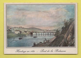 64 Hendaye Pont De La Bidassoa - Hendaye