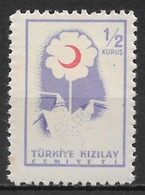 Turkey 1957. Scott #RA207 (MNH) Flower - Timbres-taxe