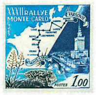 44820 MNH MONACO 1963 32 RALLY AUTOMOVILISTICO DE MONTECARLO - Autres & Non Classés