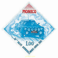 49048 MNH MONACO 1981 50 RALLY AUTOMOVILISTICO DE MONTECARLO - Autres & Non Classés