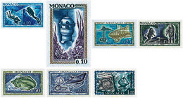 32423 MNH MONACO 1962 EL HOMBRE BAJO EL MAR - Altri & Non Classificati