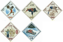 72780 MNH MONACO 1964 18 JUEGOS OLIMPICOS VERANO TOKIO 1964 - 9 JUEGOS OLIMPICOS INVIERNO INNSBRUCK 1964 - Otros & Sin Clasificación