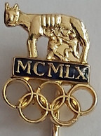 Olympics ROMA 1960 Italy  Olympic Games   PIN A12/1 - Jeux Olympiques