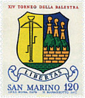 70325 MNH SAN MARINO 1979 14 TORNEO DE LA BALLESTA - Oblitérés