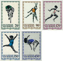 70329 MNH SAN MARINO 1980 22 JUEGOS OLIMPICOS VERANO MOSCU 1980 - Oblitérés