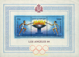 70334 MNH SAN MARINO 1984 23 JUEGOS OLIMPICOS VERANO LOS ANGELES 1984 - Used Stamps