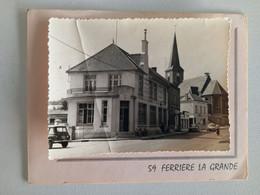 FERRIERE-LA-GRANDE - Photo Sur Support Carton Rose:(10.7 X 8.3 Cm) - (Marcel GUIBAUT, LOMME), Série 9349 - Louvroil