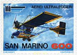 70342 MNH SAN MARINO 1987 AVIACION DEPORTIVA. ULTRALIGEROS - Used Stamps