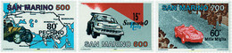 48985 MNH SAN MARINO 1987 GRANDES COMPETICIONES AUTOMOVILISTICAS - Used Stamps