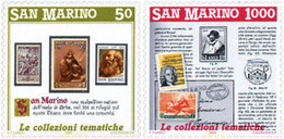 618181 MNH SAN MARINO 1988 PROMOCION DE LA FILATELIA - Gebruikt