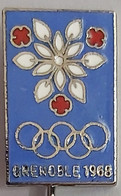 Olympics GRENOBLE 1968 Olympic Games   PIN A12/1 - Jeux Olympiques