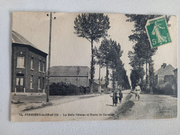 FERRIERE-LA-GRANDE - La Belle Hôtesse Et Route De Cousoire - Louvroil