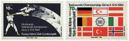 51436 MNH CHIPRE. Administración Turca 1984 CAMPEONATOS DE EUROPA DE TAEKWONDO - Ohne Zuordnung