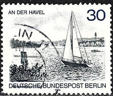 Germany (Berlin) 1976 - Mi 529 - YT 492 ( Sailboat On The River Havel ) - Gebraucht