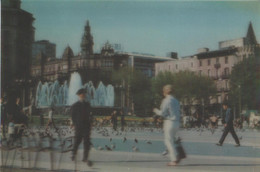Barcelona - Plaza De Cataluna - 3D / Stereoscopique - Cartes Stéréoscopiques