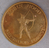 Médaille Robin Des Bois – Robin Hood - Sherwood Forest – The Major Oak - Autres & Non Classés