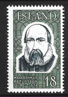 ISLANDE. N°458 De 1975. Poète Hallgrímur Pétursson. - Ecrivains