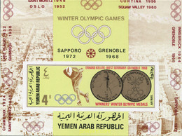 16013 MNH YEMEN. República árabe 1968 MEDALLAS DE ORO DE LOS JUEGOS OLIMPICOS DE INVIERNO - Invierno 1924: Chamonix