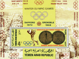 72464 MNH YEMEN. República árabe 1968 MEDALLAS DE ORO DE LOS JUEGOS OLIMPICOS DE INVIERNO - Hiver 1928: St-Morits