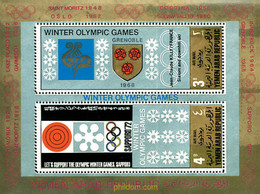 72526 MNH YEMEN. República árabe 1968 JUEGOS OLIMPICOS DE INVIERNO - Inverno1924: Chamonix