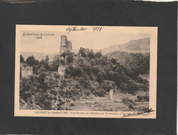 117155        Francia,     Le  Pont-de-Labeaume,   Les  Ruines  Du  Chateau  De  Ventadour,  XVe  Siecle,  NV - Largentiere